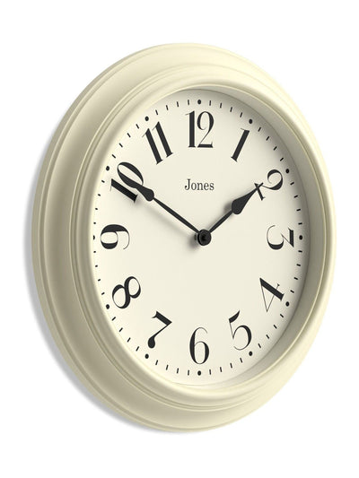 Jones Clocks Krem Fenchurch Veggklokke 40cm