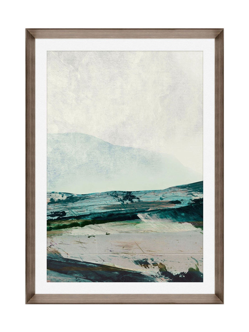Brookpace Lascelles MultiBrown abstract wall art 50x70cm, imported from the UK