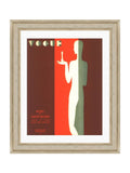 Brookpace Lascelles framed wall art Vogue 1929 abstract fashion 40x50cm (British brand)