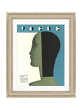 Brookpace Lascelles Vogue 1929 abstract wall art 40x50cm (British brand)