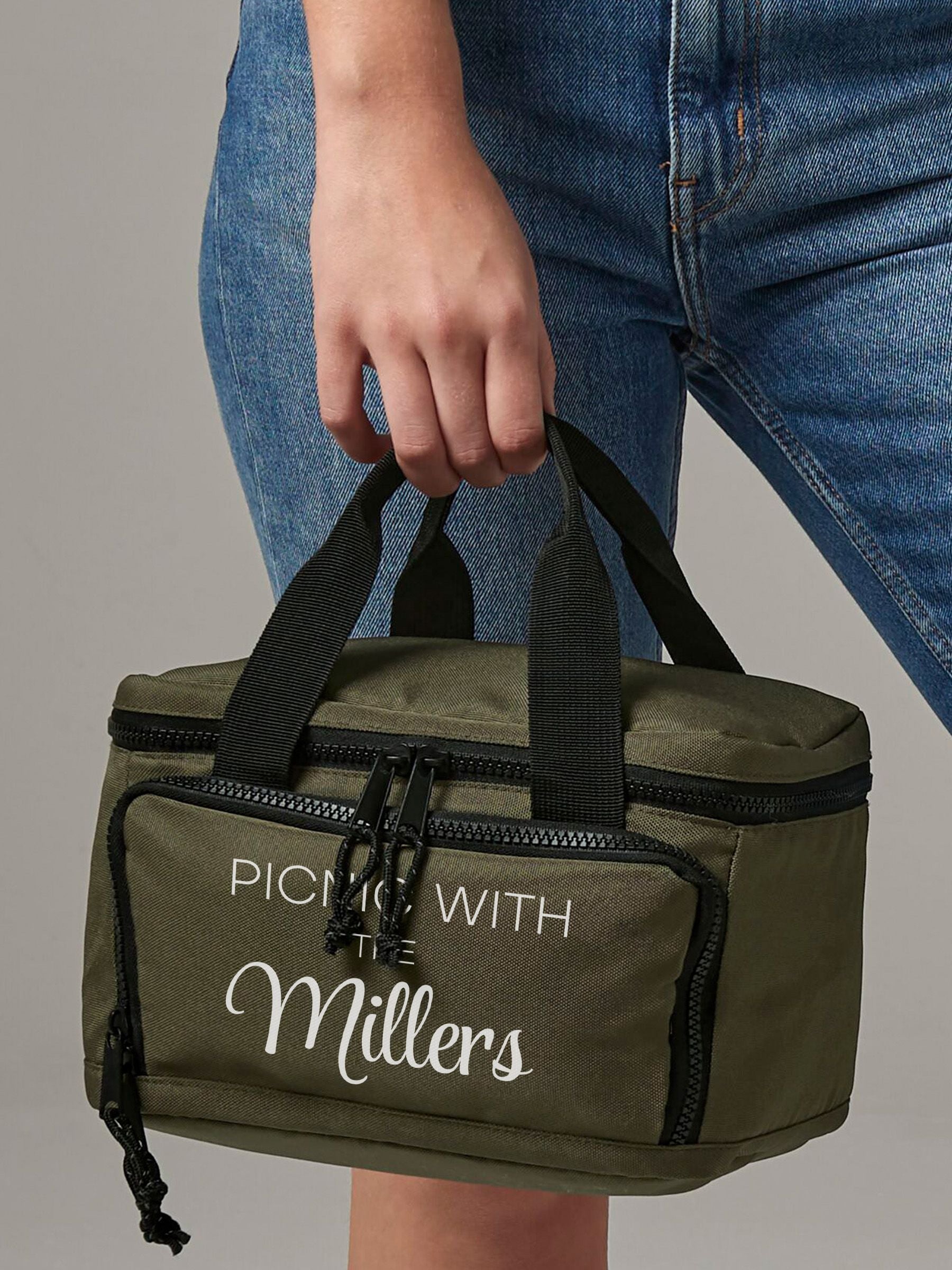 Loveabode personalised mini cooler bag 4 litre - British product