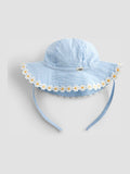 JoJo Maman Bébé Blue Floppy Sun Hat