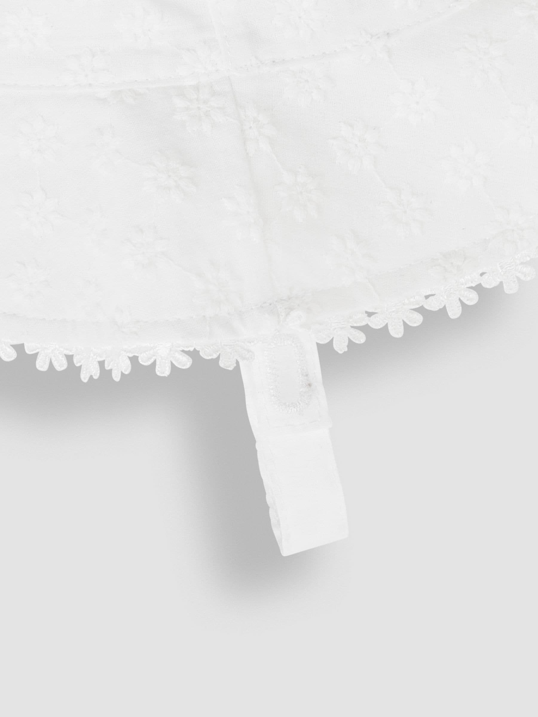 JoJo Maman Bébé chalk white floppy sun hat - British product