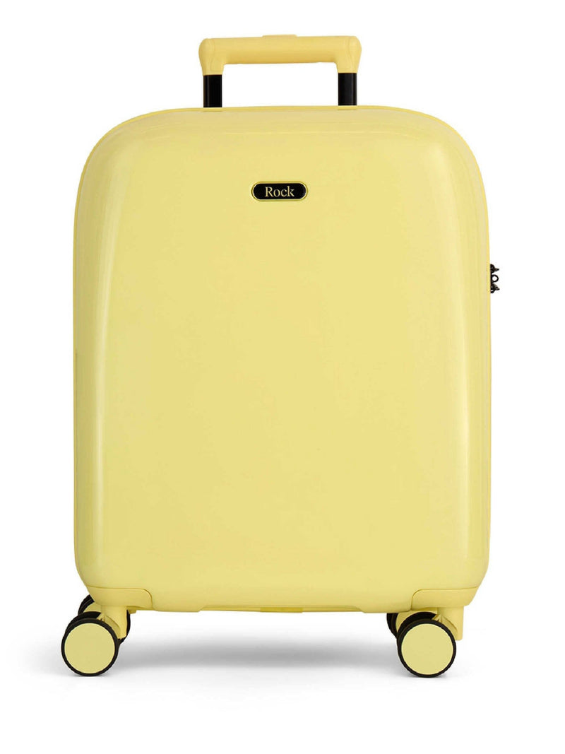 Rock Luggage Yellow Gelato Cabin Suitcase