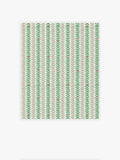Wallpaper sample Painterly Stripe Green A4 - British product