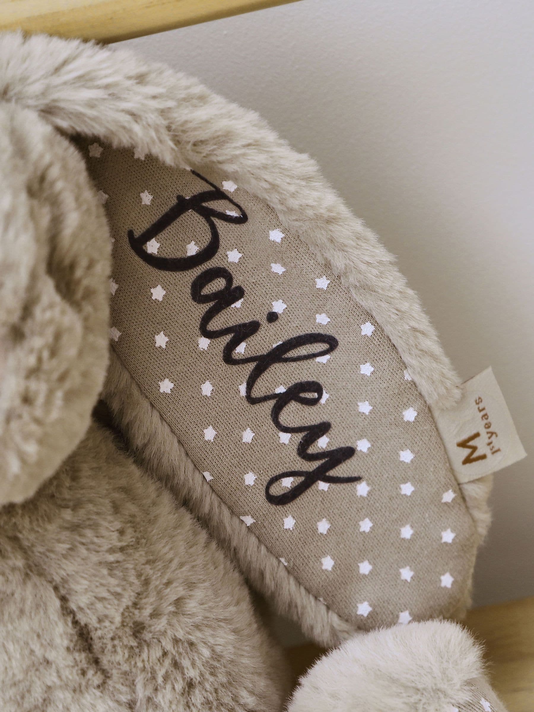 My 1st Years personalised plush bunny - British product
