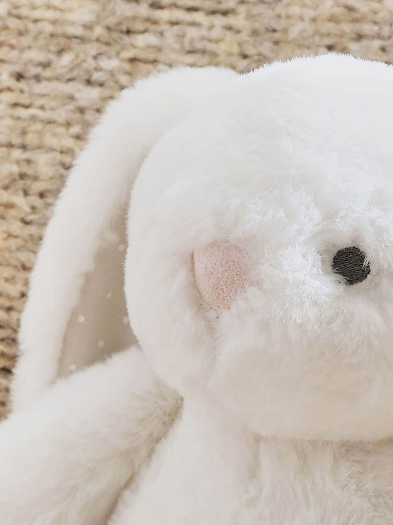 My 1st Years personalised white bunny soft toy, UK version