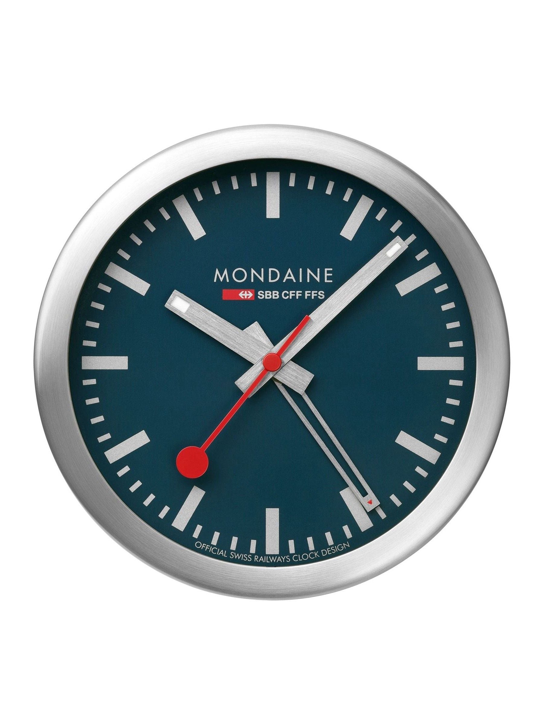 Mondaine Deepest Blue alarm clock - British product