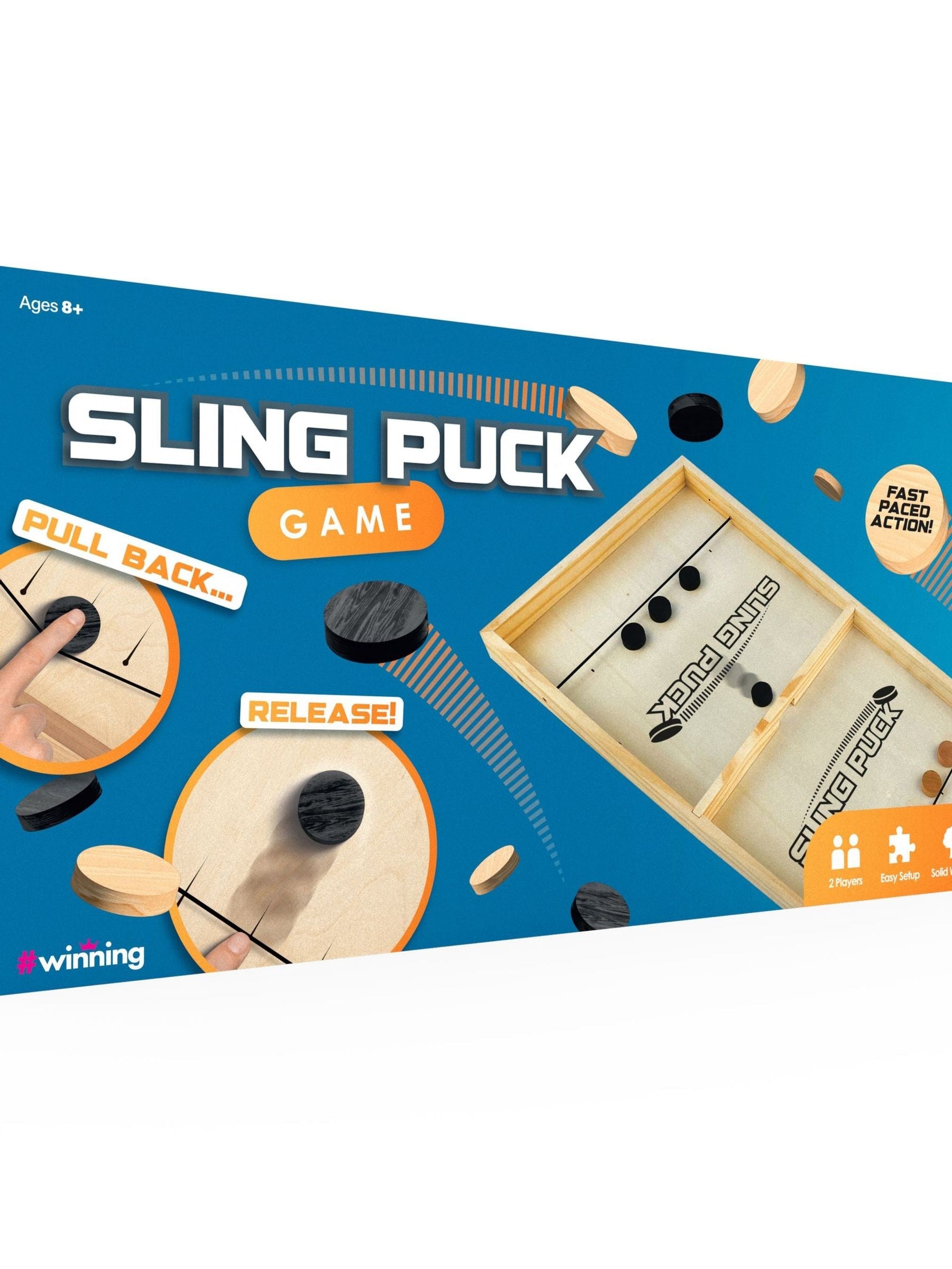 MenKind brown Winning Sling Puck table top game - British product