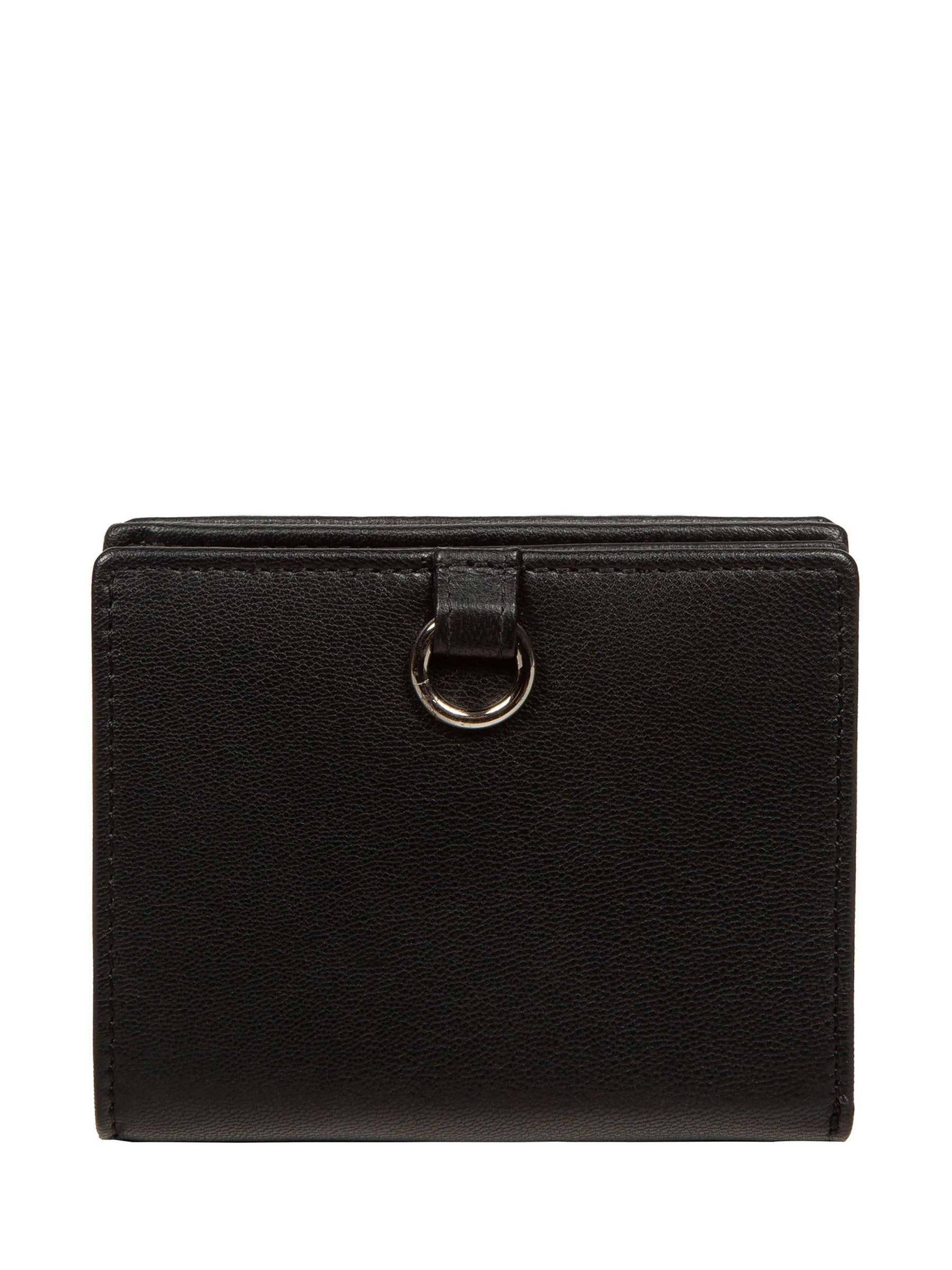 Pure Luxuries London Black Lucy Leather Purse