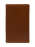 Pure Luxuries London brown leather card holder imported from the UK