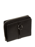 Pure Luxuries London Black Lena Leather Purse