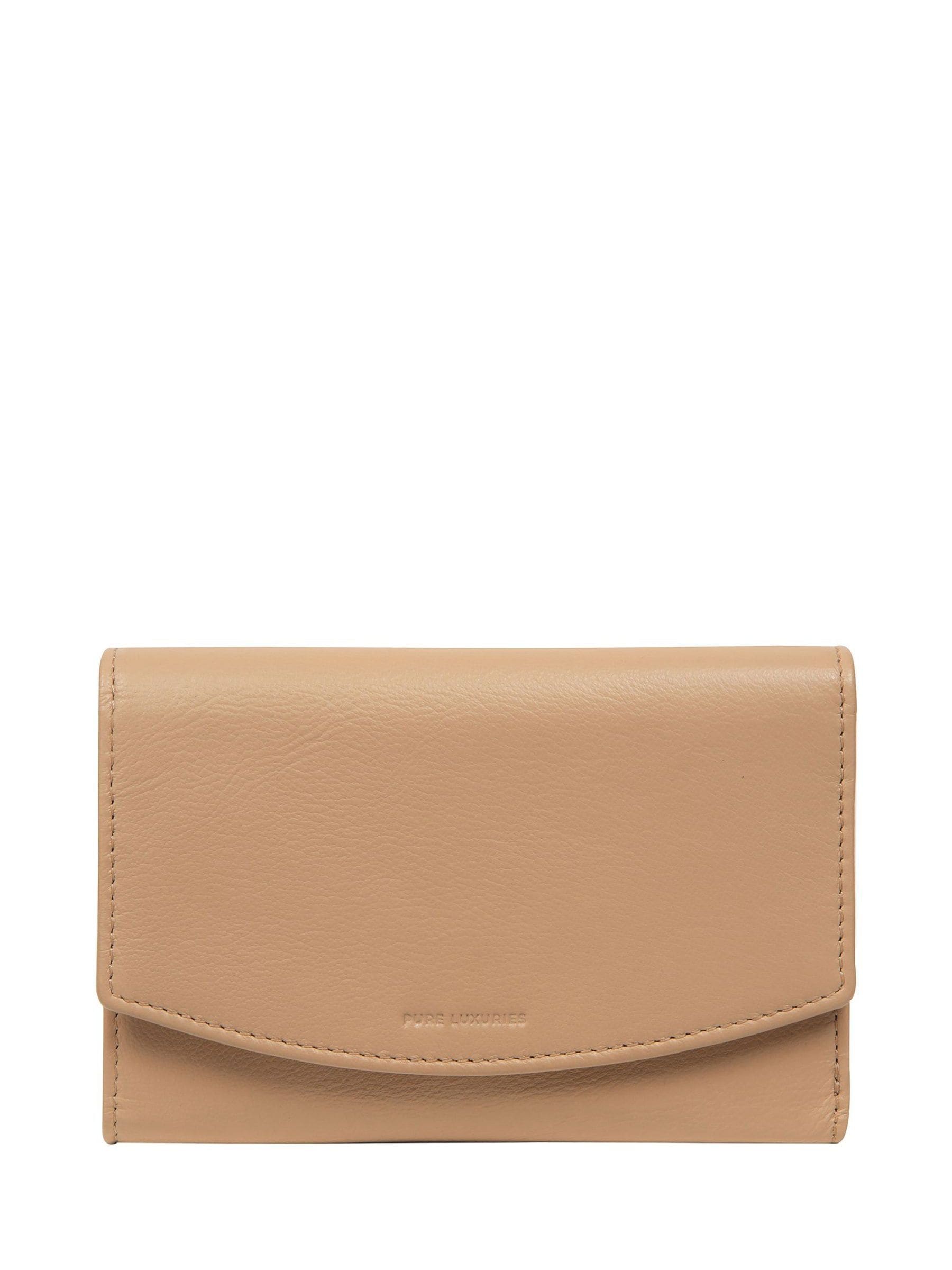 Pure Luxuries London Black Sarah Leather Purse