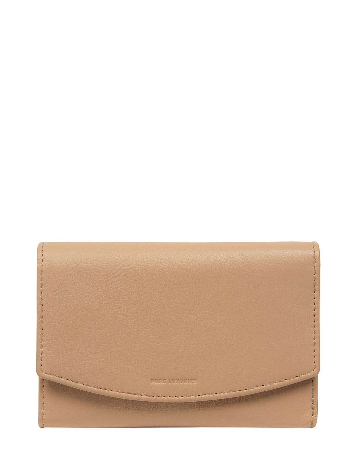 Pure Luxuries London Black Sarah Leather Purse