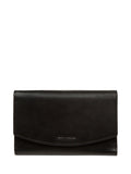 Pure Luxuries London black leather purse, UK version
