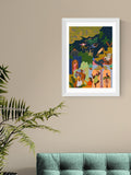 East End Prints White Fiesta Wall Art Print - British product