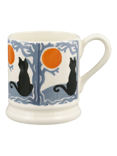 Next Emma Bridgewater Cream The Wise Witches Black Cats 1/2 Pint Mug- Buy online at McGrocer