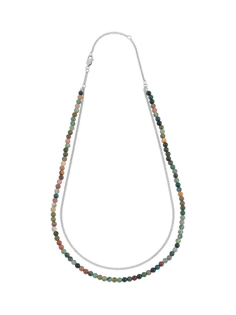 Bartlett London Green Bloodstone necklace 49-52cm - British product