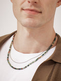 Bartlett London Green Bloodstone necklace 49-52cm - British product