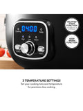 Sur La Table Black Core digital slow cooker 6.5 litre (British brand)