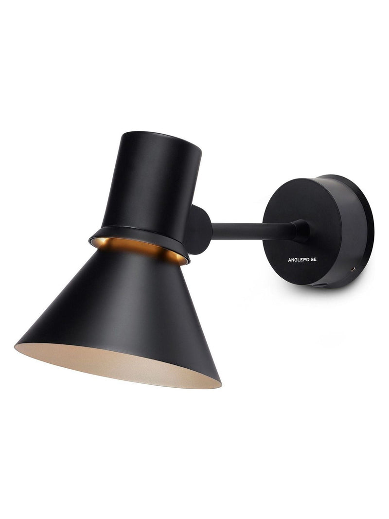 Anglepoise matte black Type 80 wall light, imported from the UK