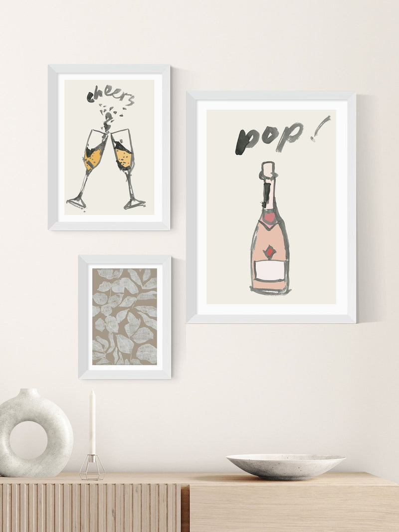 Cartissi Oak Pop II wall art print, imported from the UK