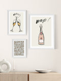 Cartissi Oak Pop II wall art print, imported from the UK