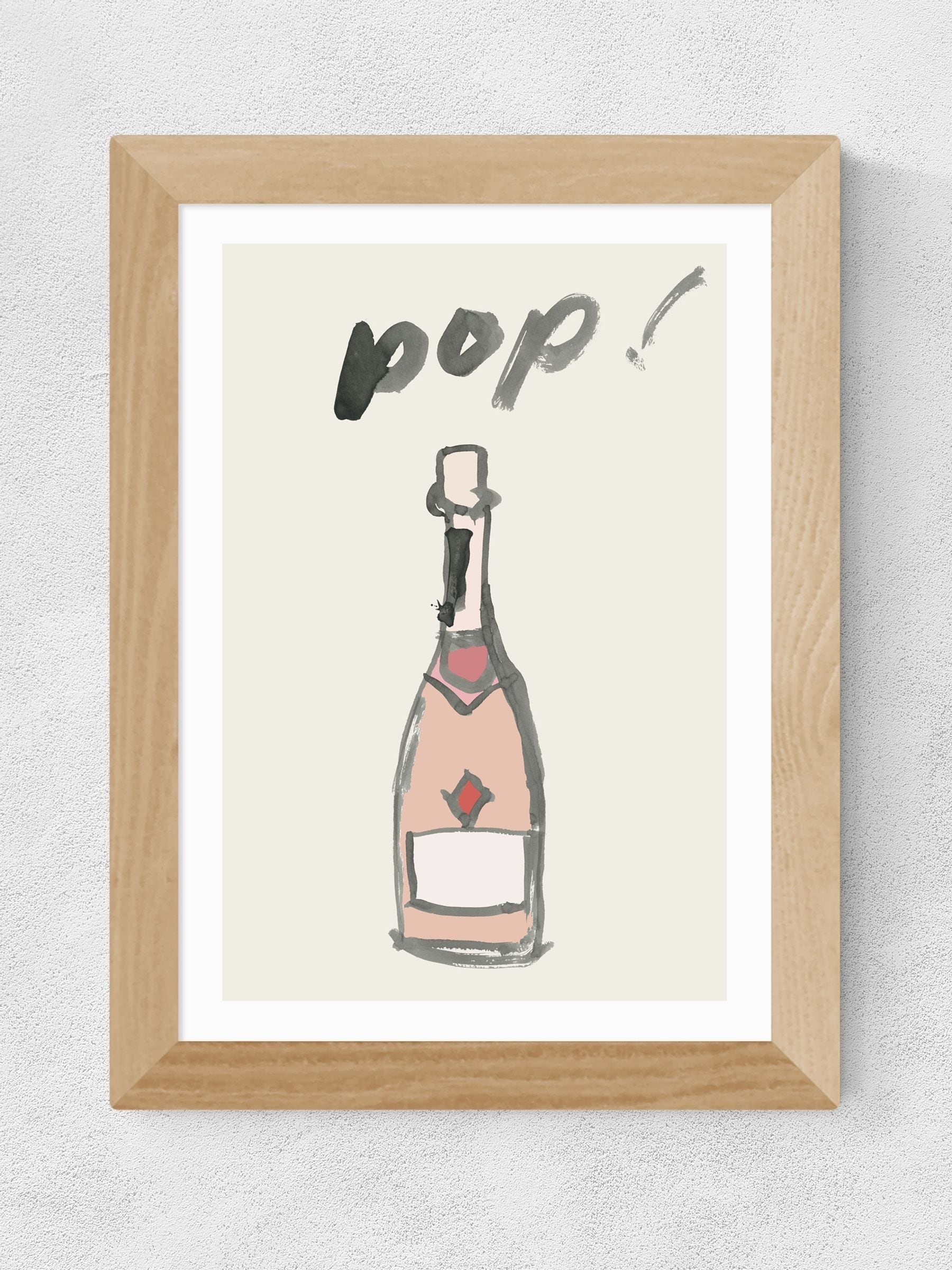 Cartissi Oak Pop II wall art print, imported from the UK