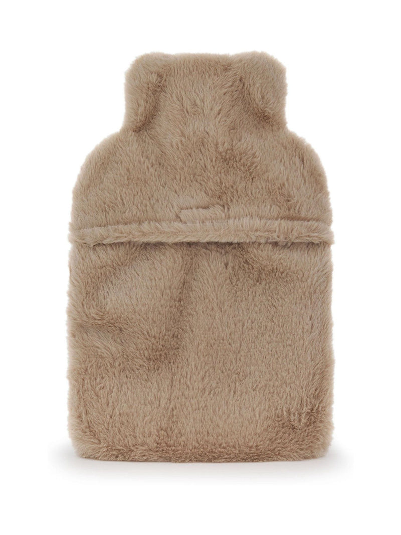 Pusheen brown hot water bottle with eye mask, UK version