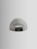 JoJo Maman Bébé ecru striped baby cap (British brand)