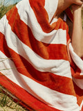 Christy Cabana velour striped beach towel 180x100cm, UK version