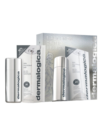 Next Brightening Powder Exfoliant Skincare Gift Set with Refill and Canister- Buy online at McGrocer