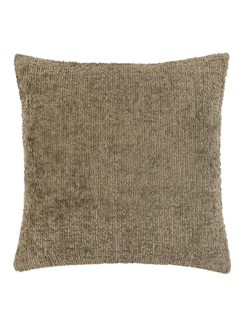 Gallery Home olive chenille cushion 50cm (British brand)