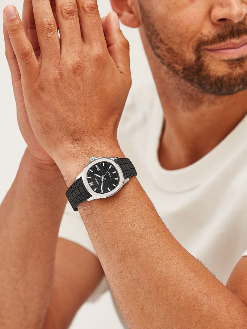Sekonda Octaire Silver TV Analogue Watch 40mm (British brand)