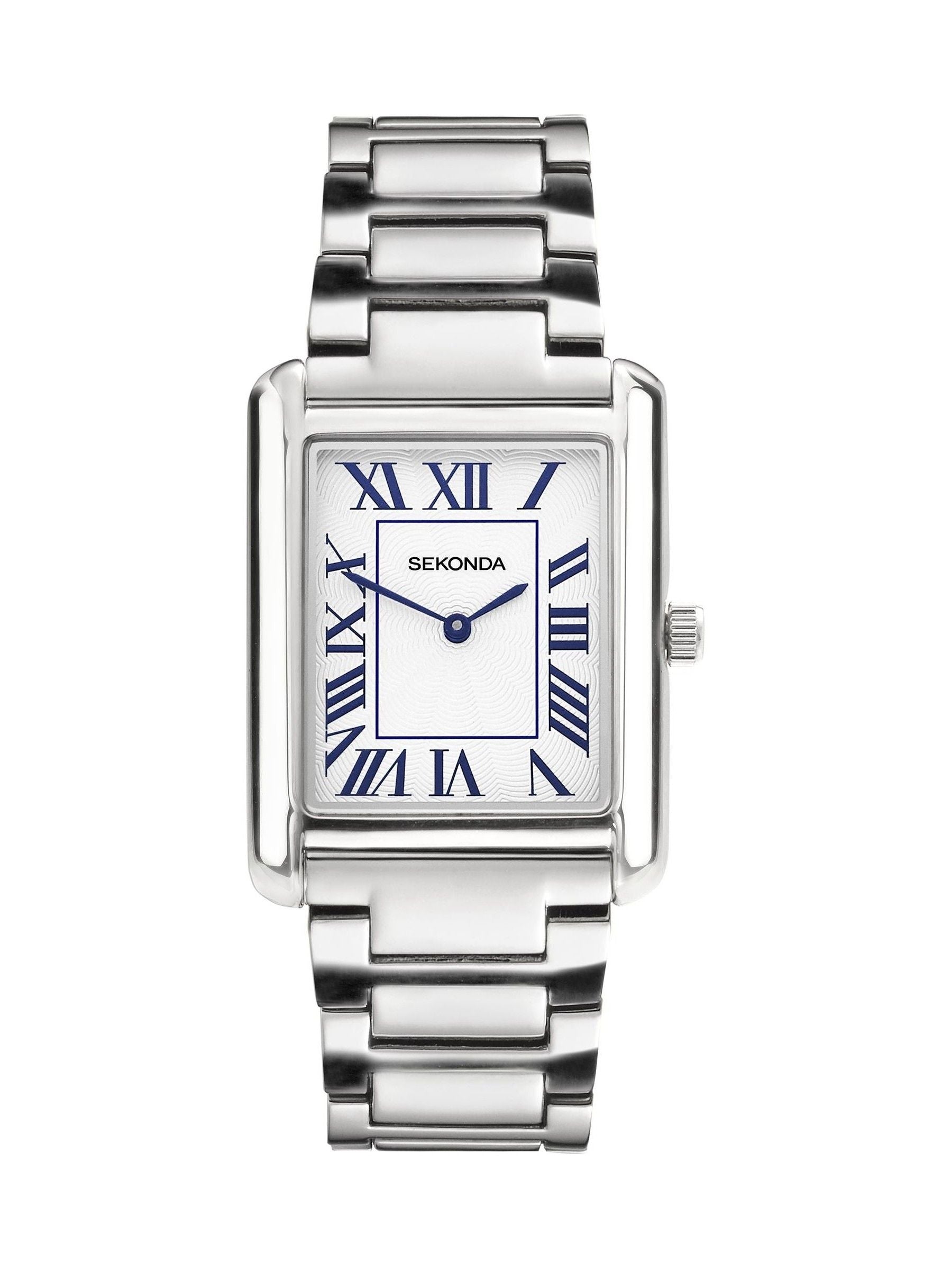 Sekonda Silver Clement analogue watch 28mm (British brand)