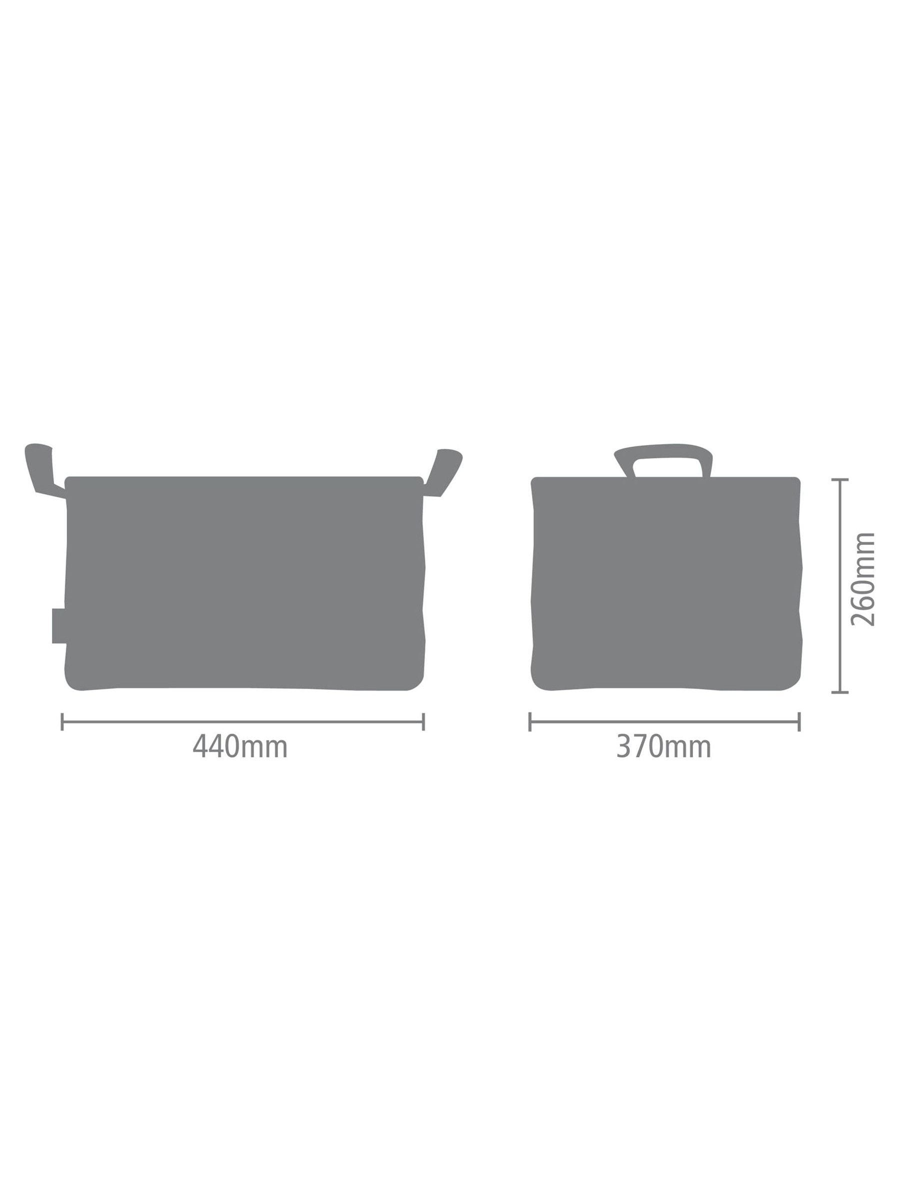 Brabantia grey foldable laundry basket 35L, imported from the UK