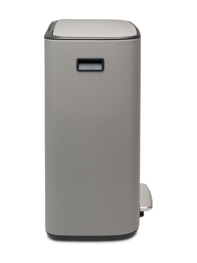 Brabantia Mineral Concrete Grey Pedal Bin 30L - British product