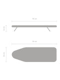 Brabantia Morning Breeze table top ironing board 95x30 cm (British brand)