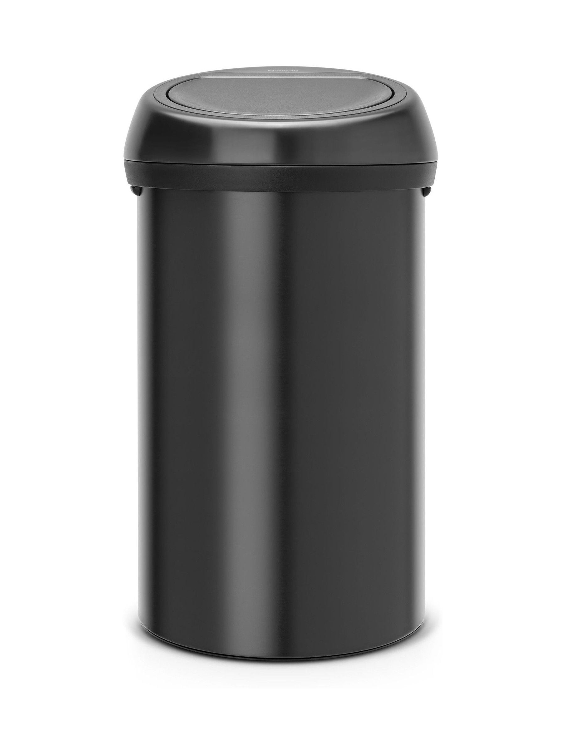 Brabantia Matt Black Touch Bin 60L