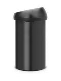 Brabantia Matt Black Touch Bin 60L