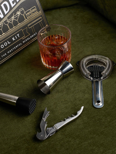Gentleman's Hardware Black Bartender Kit