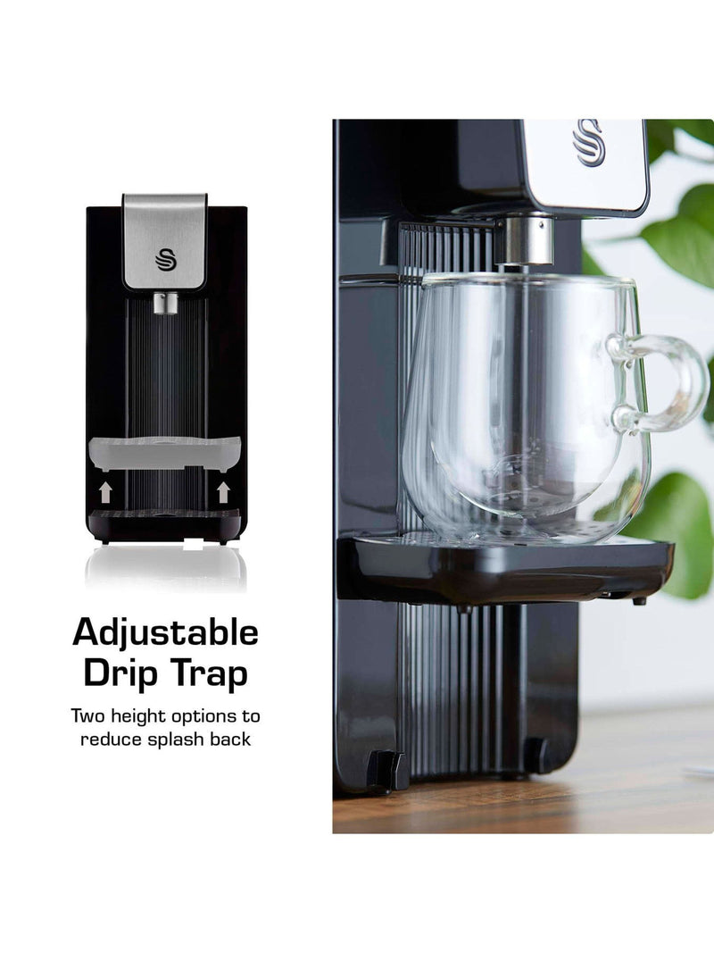 Swan Black Instant Hot Water Dispenser 2.5L (British brand)