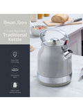 Swan Green Retro Traditional electric kettle 1.7L (British brand)