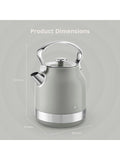 Swan Green Retro Traditional electric kettle 1.7L (British brand)