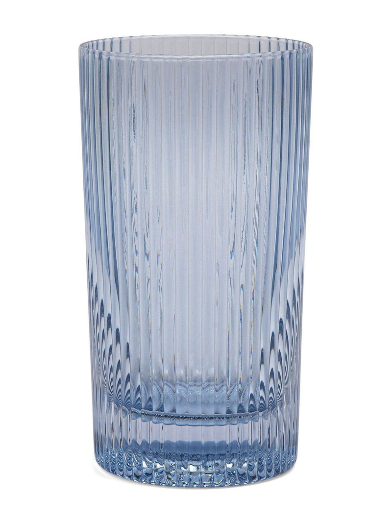 Here''s How Set of 2 Blue The Stella Highball Glasses