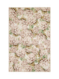 Hug Rug blush pink wild hydrangea rug - British product