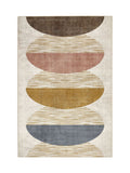 Hug Rug cream oval rug, UK version