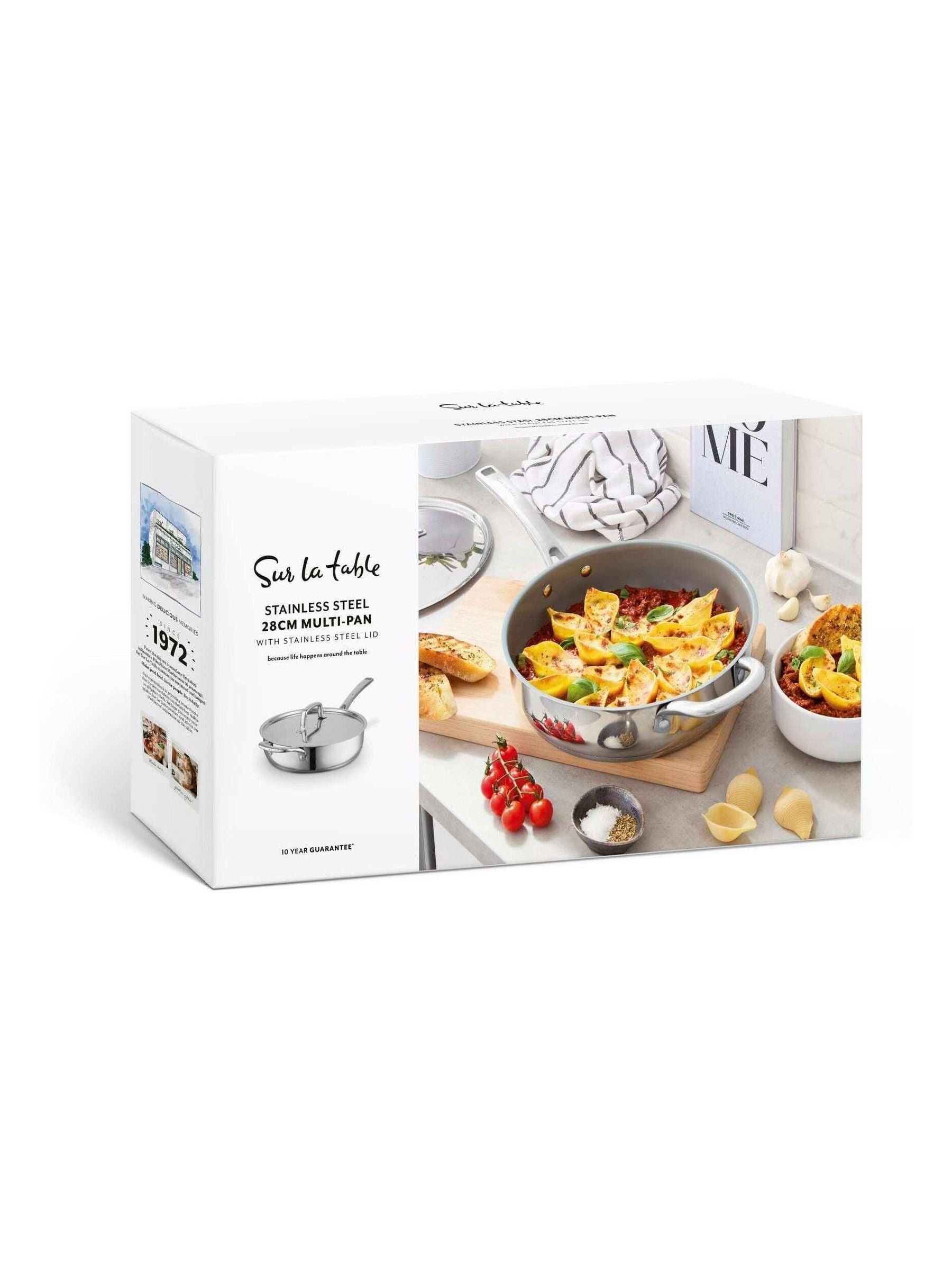 Sur La Table 28cm multi-pan with lid (British brand)