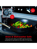 Tower Black Smart Start Ultra Forged 28cm wok (British brand)