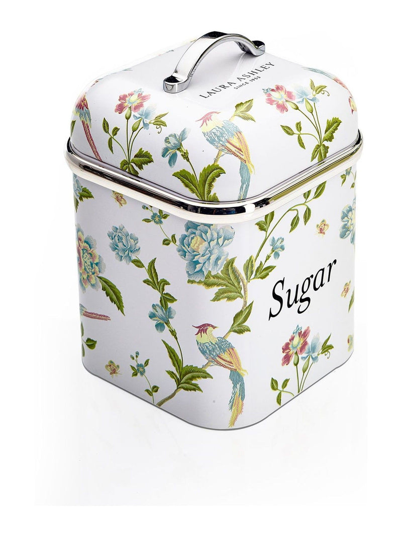 Laura Ashley Elveden White 3 piece canister set, UK version